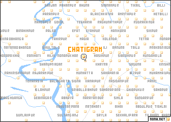 map of Chatigrām