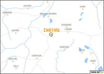 map of Chating