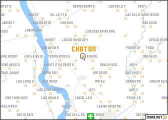 map of Chaton