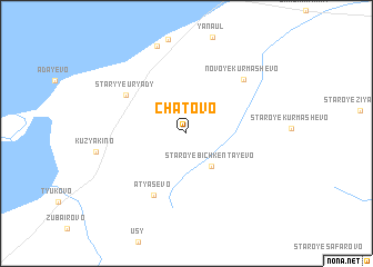 map of Chatovo