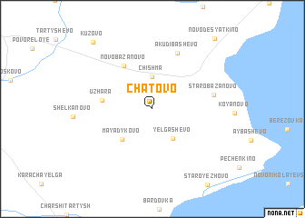 map of Chatovo