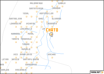 map of Chato