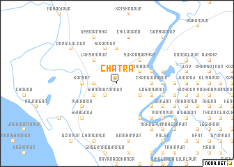 map of Chātra
