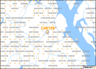 map of Chātra