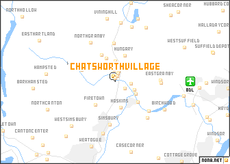 map of Chatsworth Village