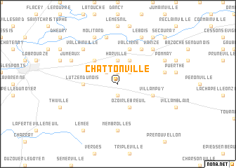 map of Chattonville