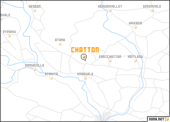 map of Chatton