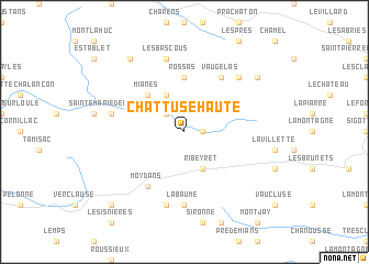 map of Chattuse Haute