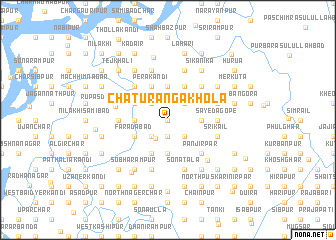 map of Chaturangakhola