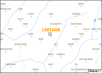 map of Chʼat Wiha