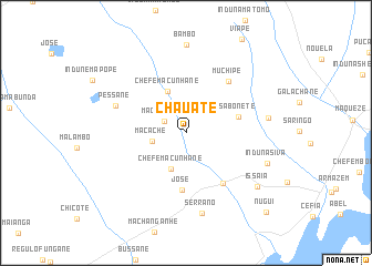 map of Chauate