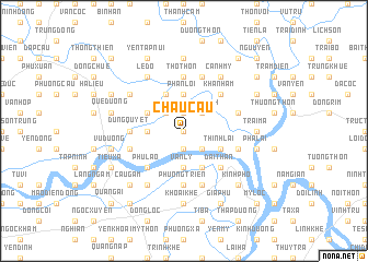 map of Châu Cầu