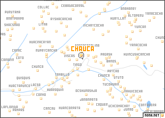map of Chauca