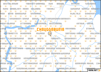 map of Chauddaburia