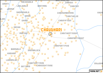 map of Chaudhari