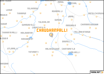 map of Chaudharpalli