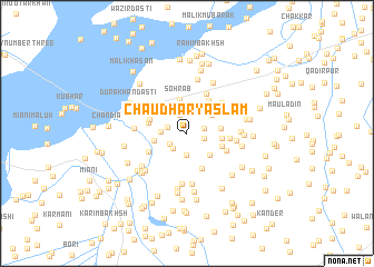 map of Chaudhary Aslam