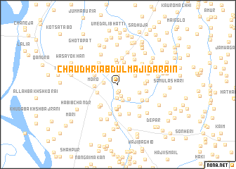 map of Chaudhri Abdul Majīd Arāīn