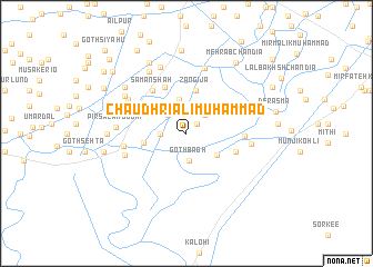 map of Chaudhri Ali Muhammad
