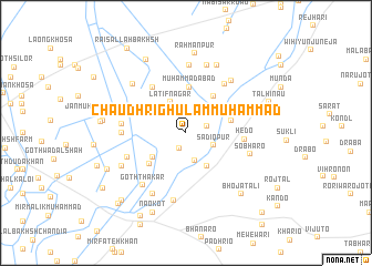 map of Chāudhri Ghulām Muhammad