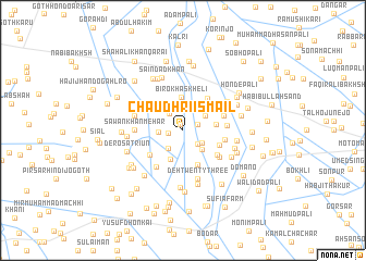 map of Chaudhri Ismāīl