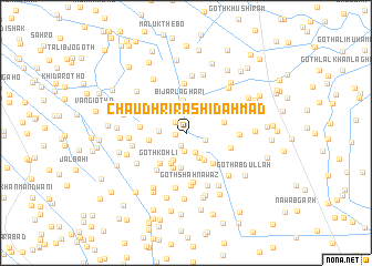 map of Chaudhri Rashīd Ahmad