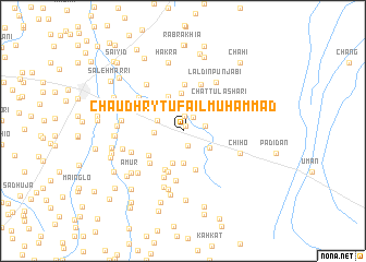 map of Chaudhry Tufail Muhammad