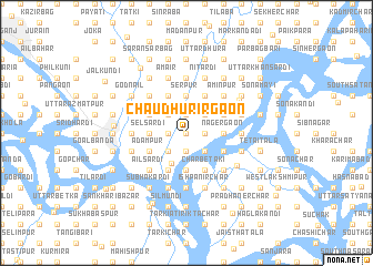 map of Chaudhurirgaon