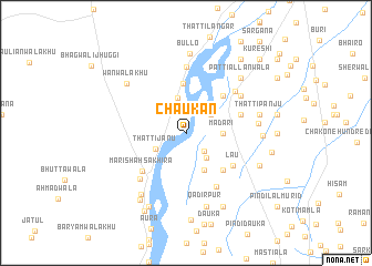 map of Chaukan