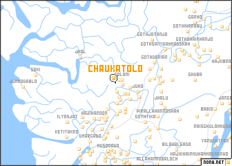 map of Chaukatolo