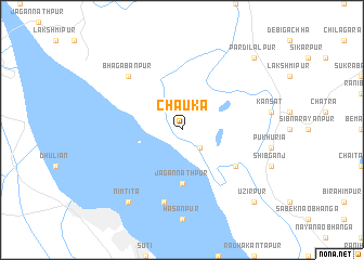 map of Chauka