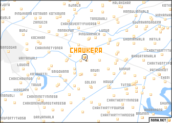 map of Chaukera