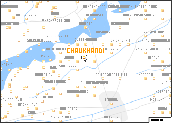 map of Chaukhandi