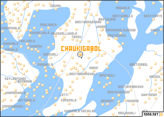 map of Chauki Gabol