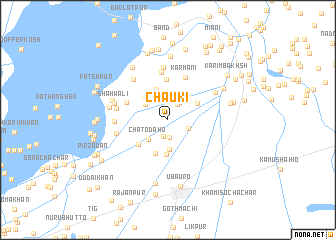 map of Chauki