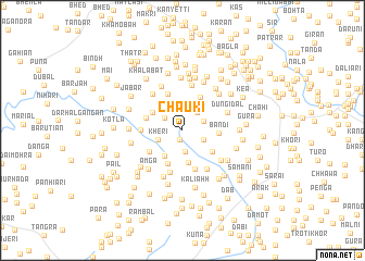 map of Chauki