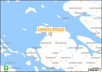 map of Chauklangwe