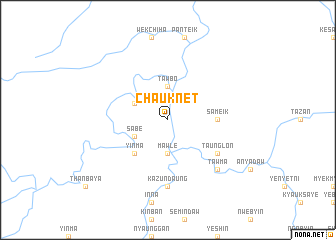 map of Chauknet