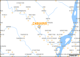 map of Chaukpin