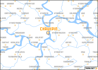 map of Chaukpin