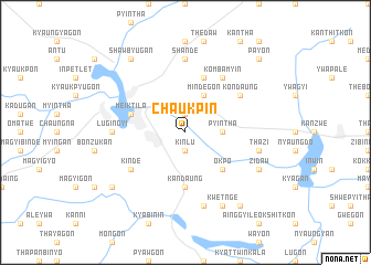 map of Chaukpin