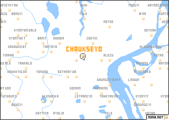 map of Chaukseyo