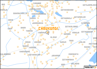 map of Chaukundi