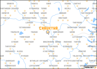 map of Chaukywa