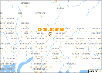 map of Chaulagunem