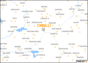 map of Chaul-li