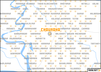 map of Chaumāha