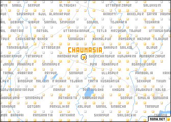 map of Chaumāsia