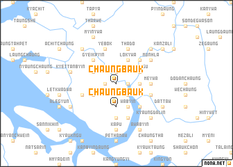 map of Chaungbauk