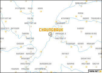 map of Chaungbauk